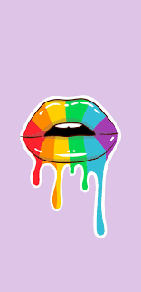rainbow color digital art wallpaper
