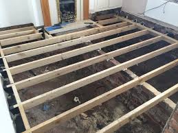 Metaphorically similar to being held down to the floor by a force great enough that it takes a good deal of time to escape. What Is A Suspended Timber Floor Discount Flooring Depot Blog