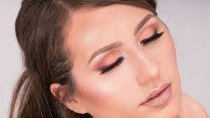 soft mauve smokey eye makeup tutorial