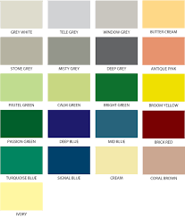 industrial flooring color chart 2016