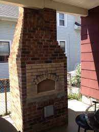 building a brick pizza oven into an