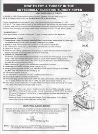 Butterball Electric Turkey Fryer How To Cook A Turkey