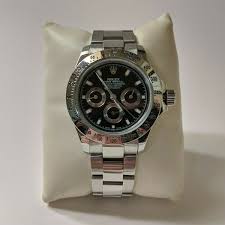 Watch with original box (2236). Rolex Daytona 1992 Rolex 24 Winner 16520 Black Dial Chronograph Watch Watchcharts