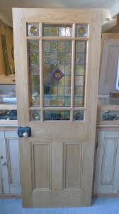 stained gl interior vestibule door