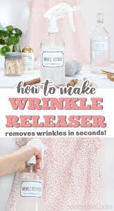 how to make diy wrinkle releaser spray
