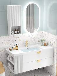 whole bathroom vanities white