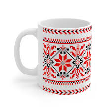 ukraine ceramic mug 11oz thinking of