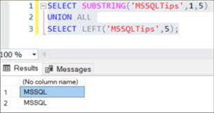 learn sql substring function
