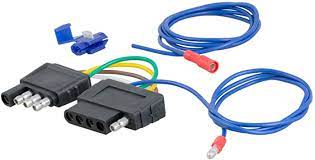 Hopkins trailer plug / adapter prevent the need to rewire a vehicle or trailer when the connector styles do not match. Curt Manufacturing 57187 4 Flat Vehicle Side To 5 Way Trailer Wiring Adapter Wiring Amazon Canada
