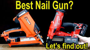 best nail gun nailing power in wood