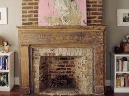 a rustic fireplace like really rustic