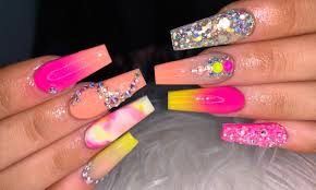 Acrylic nails are the most popular and affordable option for those who want artificial acrylic nails ombree. Acrylic Nail Extensions Cannock Staffordshire Lux Beauty
