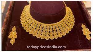 tanishq gold necklace designs with