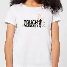 Tough Mudder Logo Womens T Shirt White