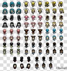 These sprites are also free for use as long as the spriter or the project itself is credited. Female Characters Pokemon Sprites Pixel Character Lot Transparent Background Png Clipart Hiclipart