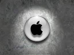 hd wallpaper stone apple apple logo