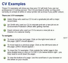 CV Example   StudentJob   StudentJob 