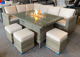 Corner Dining With Fire Pit Table Zoo