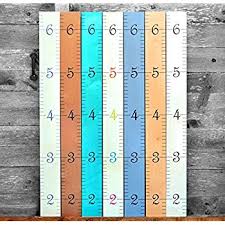 Amazon Com Celycasy Personalized Growth Chart Ruler Hand