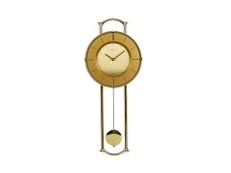 London Clock Gold Tone Pendulum Wall