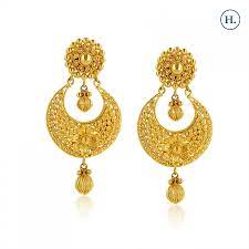 clic flower gold earrings earrings