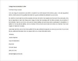 Recommendation Letter For Student From Teacher Sample