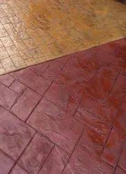 concrete color hardener floor
