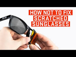 How Not To Fix Scratched Sunglasses 4