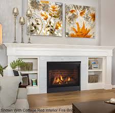 quartz 32 inch direct vent fireplace by