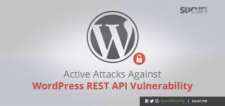 wordpress rest api vulnerability abused