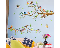 Birds On Tree Wall Decals Tree Branch