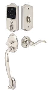 Lifetime finish and mechanical guarantee. Emtouch Classic Style Electronic Entry Set Emtek Products Inc