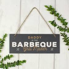 Personalised Barbeque Hanging Slate