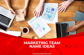 501 unique marketing team name ideas