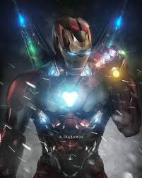 iron man with infinity stone wallpapers