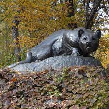 Central Park on X: "Crouched on a rocky outcrop on the eastern edge of the  Ramble, Still Hunt depicts an American panther about to pounce. Created in  1881 by sculptor Edward Kemeys,