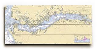 Fl Caloosahatchee River Fl Nautical Chart Sign
