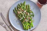 asparagus salad with fresh shallots