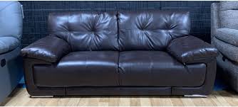 alexis leather sofa set 3 2 seater