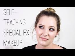 self teaching sfx makeup learning