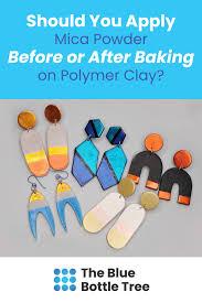 after baking polymer clay