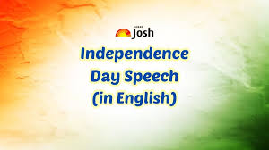 sch on independence day in english
