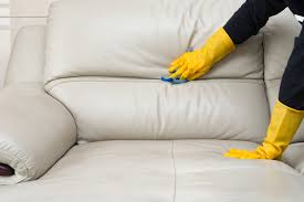 clean a dirty white leather couch