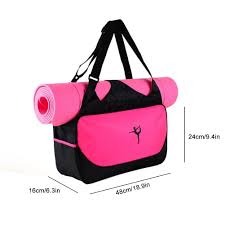 I bought a hoofer carry bag to use while i walk on my rounds. Yoga Mat Bag Large Capacity Holder Carry Bag Sport Gym Fitness Shoulder Bag Mat Carriers Yoga Pilates Equipment
