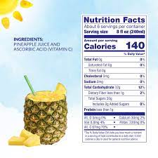 canned pineapple juice 46 floz dole