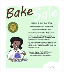 Bake Sale Flyer Template Word Bettylin Co