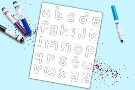free printable lowercase bubble letters