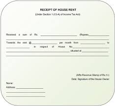 8 House Rent Receipt Template In Doc Pdf Format