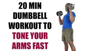 20 minute upper body dumbbell workout