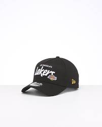 Plus get ticket info, official schedule, and more. New Era Los Angeles Lakers 9forty A Frame Vintage Script Snapback Black Otc Culture Kings Us